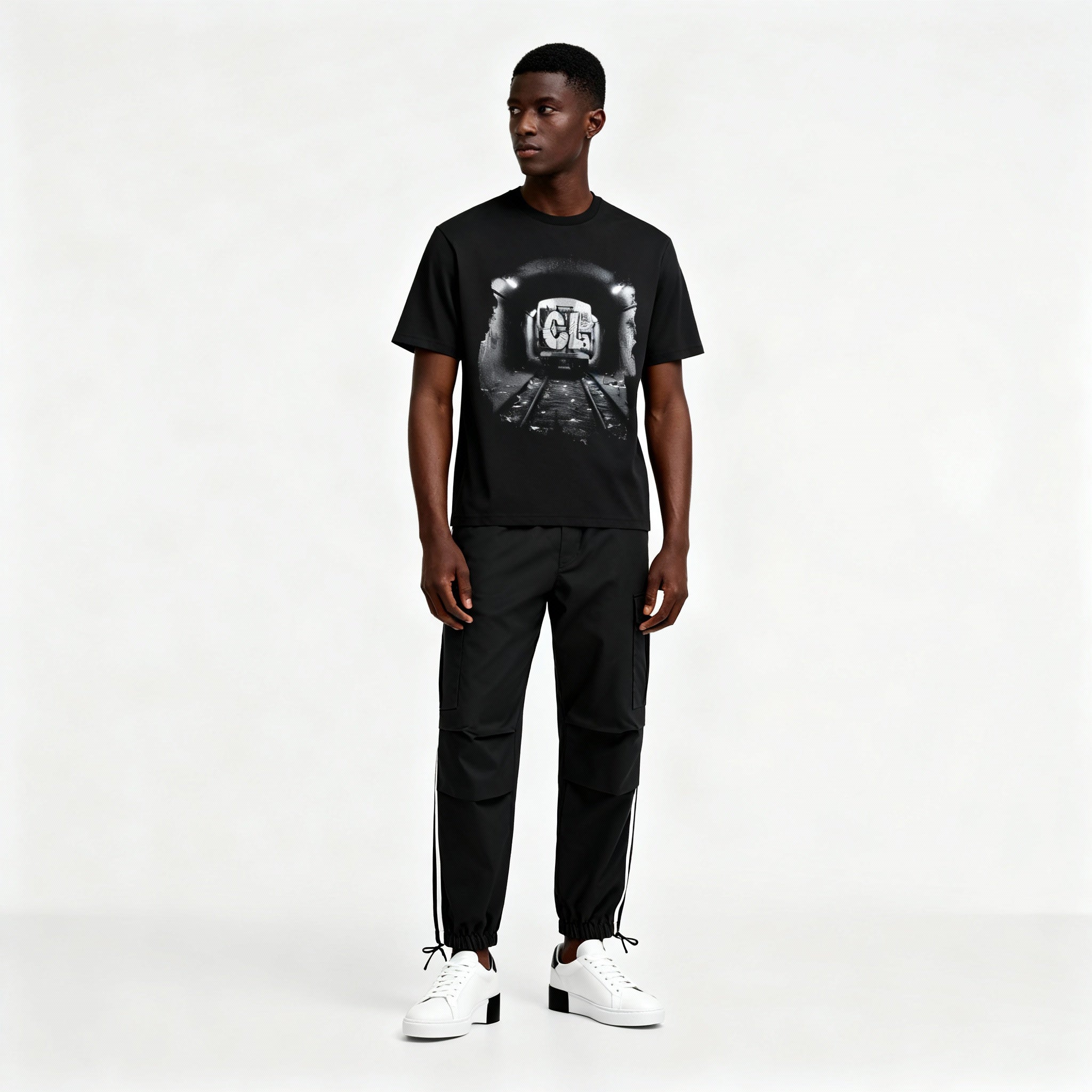 Graffiti Subway Graphic Tee